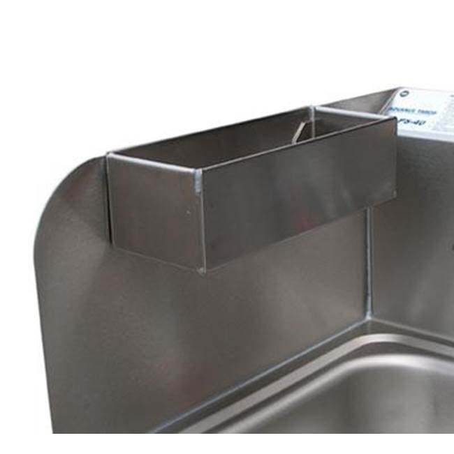 Advance Tabco Removable utility tray to hang on hand sink side splash