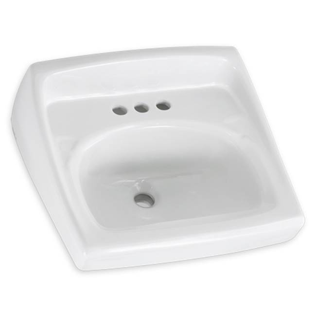 American Standard Lucerne™ Wall-Hung Sink With Center Hole Only and Extra Left-Hand Hole