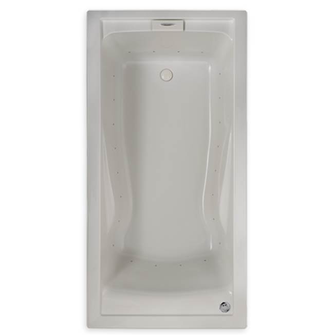 American Standard Evolution® 72 x 36-Inch Deep Soak® Bathtub With EverClean® Combination Spa System