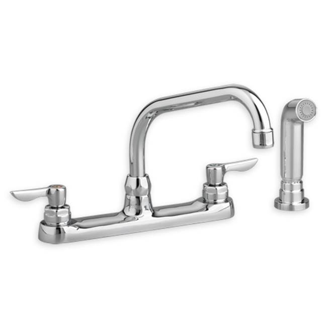 American Standard Monterrey® Top Mount Kitchen Faucet With Tubular Spout and Wrist Blade Handles 1.5 gpm/5.7 Lpf Less Spray
