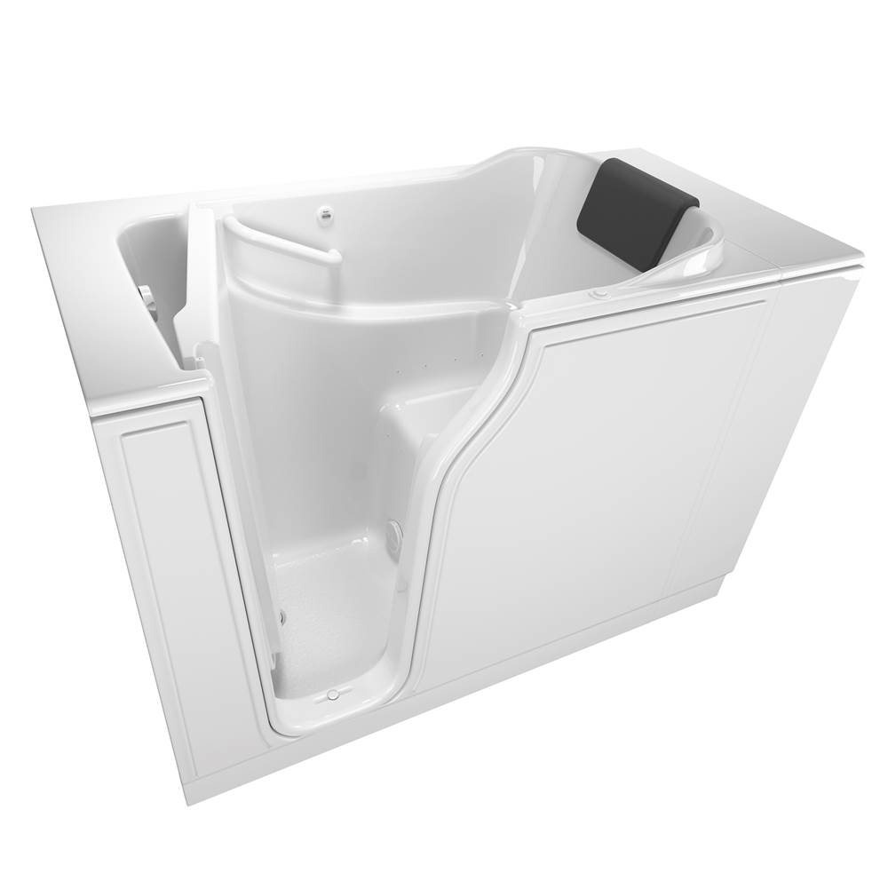 American Standard Gelcoat Premium Series 30 x 52 -Inch Walk-in Tub With Air Spa System - Left-Hand Drain