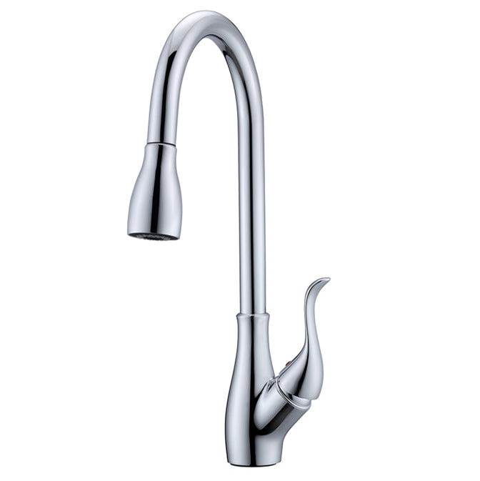 Barclay Casoria Pull-down KitchenFaucet w/Hose,Polished Chrome