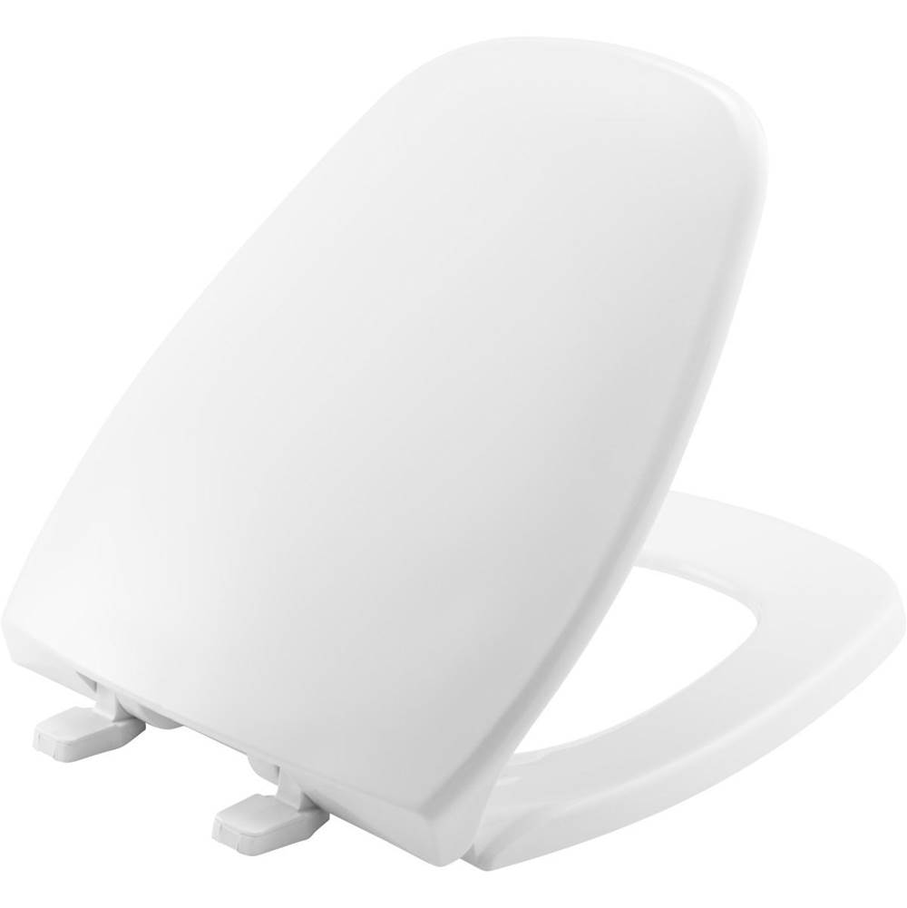Bemis Round Plastic Toilet Seat - White