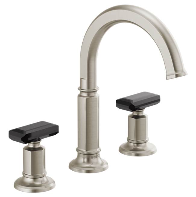 Brizo Invari® Widespread Lavatory Faucet with Arc Spout - Less Handles 1.5 GPM