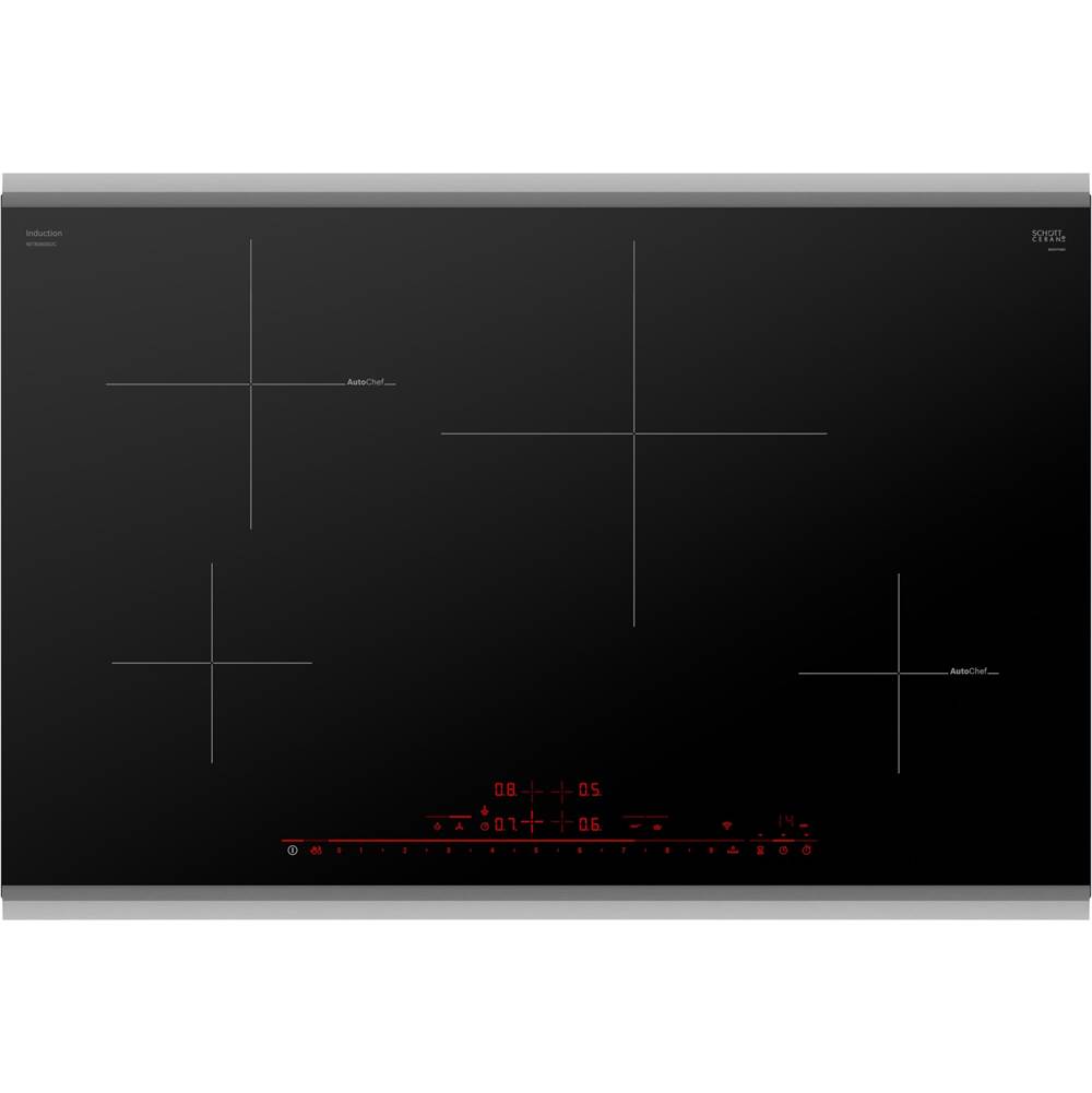 Bosch 30'' Induction Cooktop, 800 Series, Black, Frameless, Home Connect