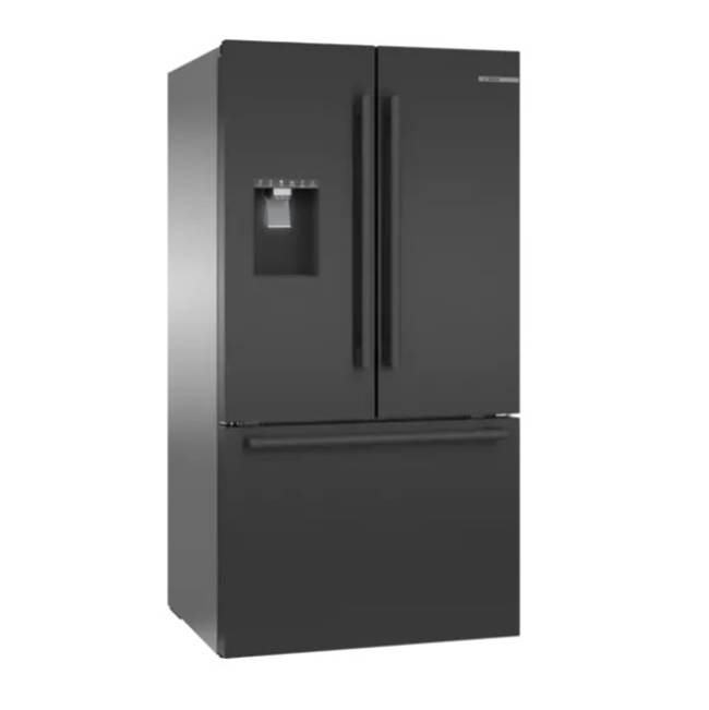 Bosch 500 Series French Door Bottom Mount Refrigerator 36'' Easy Clean Stainless Steel