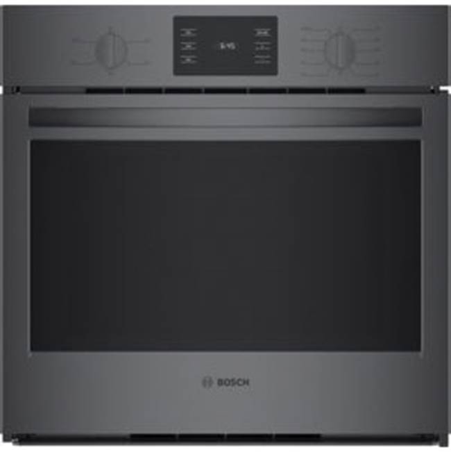 Bosch 500 Series, 30'', Single Wall Oven, Black Stainless, Thermal, Knob Control