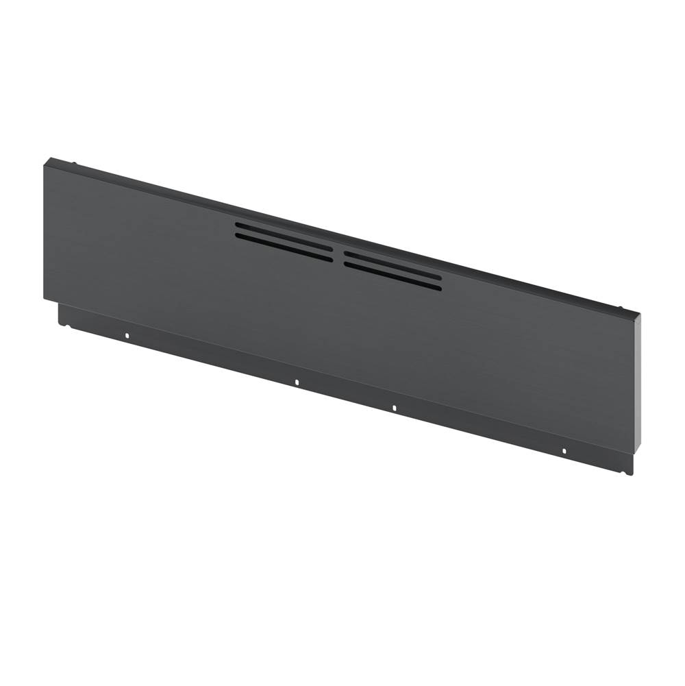 Bosch 9'' Low Back Guard For 36'' Industrial Style Range, Black Stainless Steel