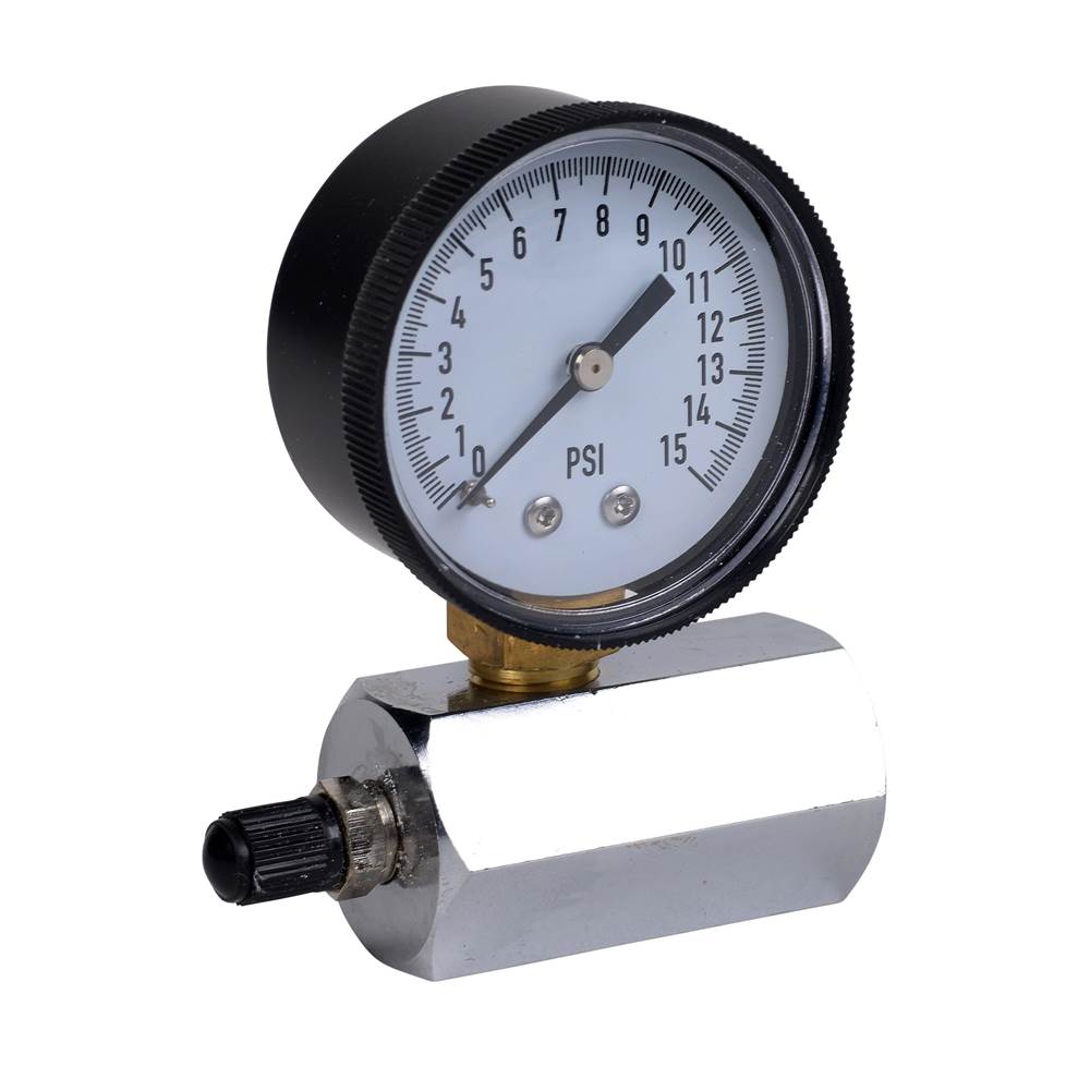 Cherne Gauge And Body Gas Test 15 Psi 2 In.