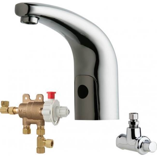 Chicago Faucets HyTronic PCA-INT. Mix-EBPS-TRAD-131F-ST