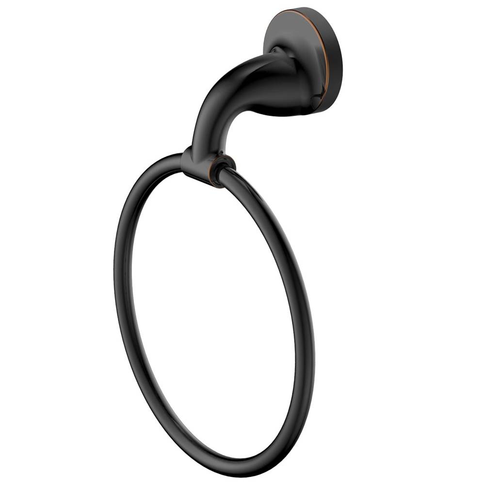Compass Manufacturing Noble Oil Rubbed Bronze Towel Ring