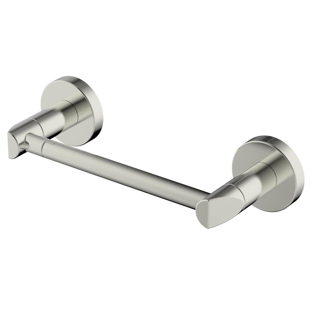 Compass Manufacturing Casmir Brushed Nickel Toilet Paper Holder