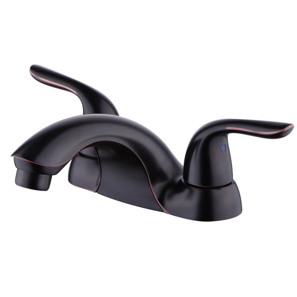 Compass Manufacturing Noble Series Two Handle Lavatory, Faucet Oil Rubbed Bronze Finish