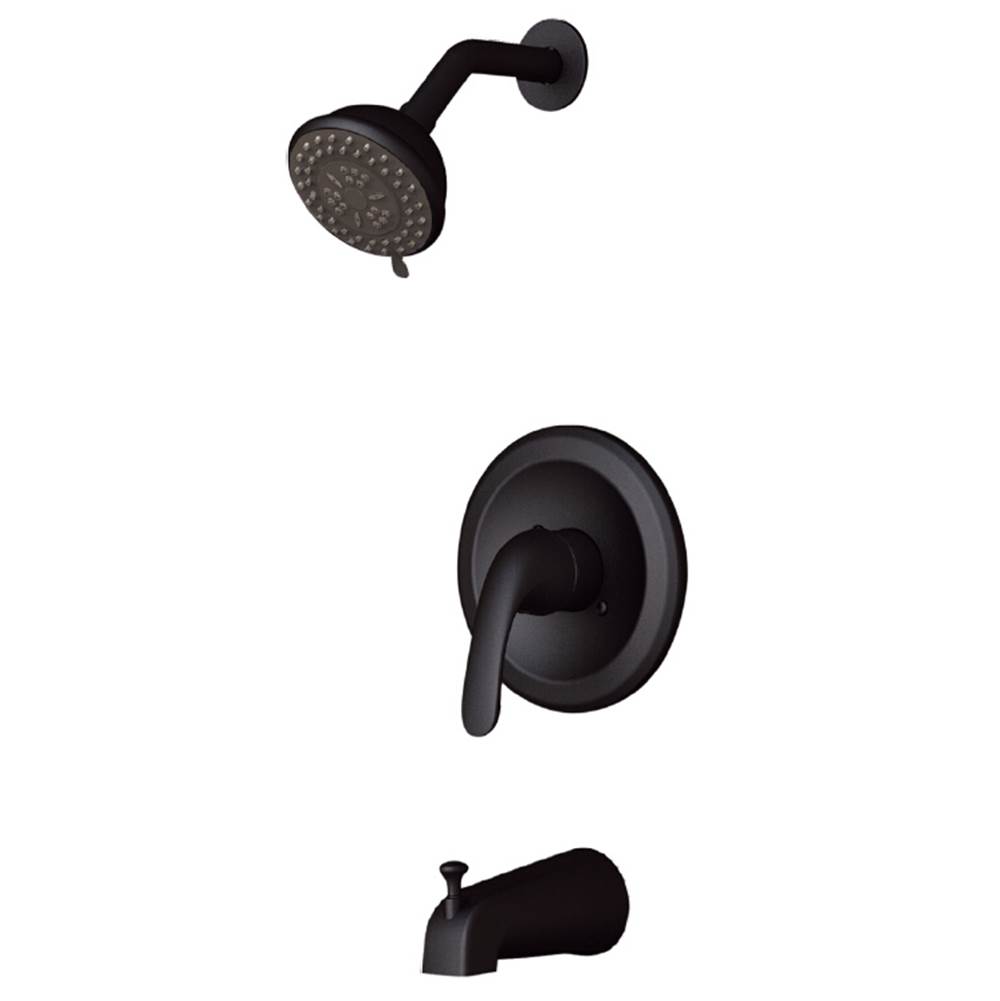 Compass Manufacturing Noble Cpt-1Orb Contractor Pack Trim Kit Oil Rubbed Bronze, Single Lever Tub And Shower