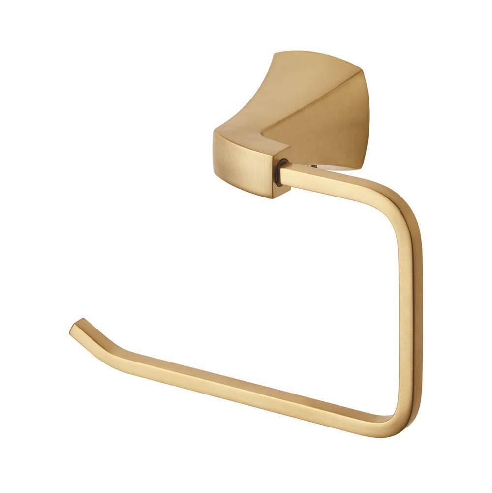 Compass Manufacturing Cardania Matte Gold Towel Ring