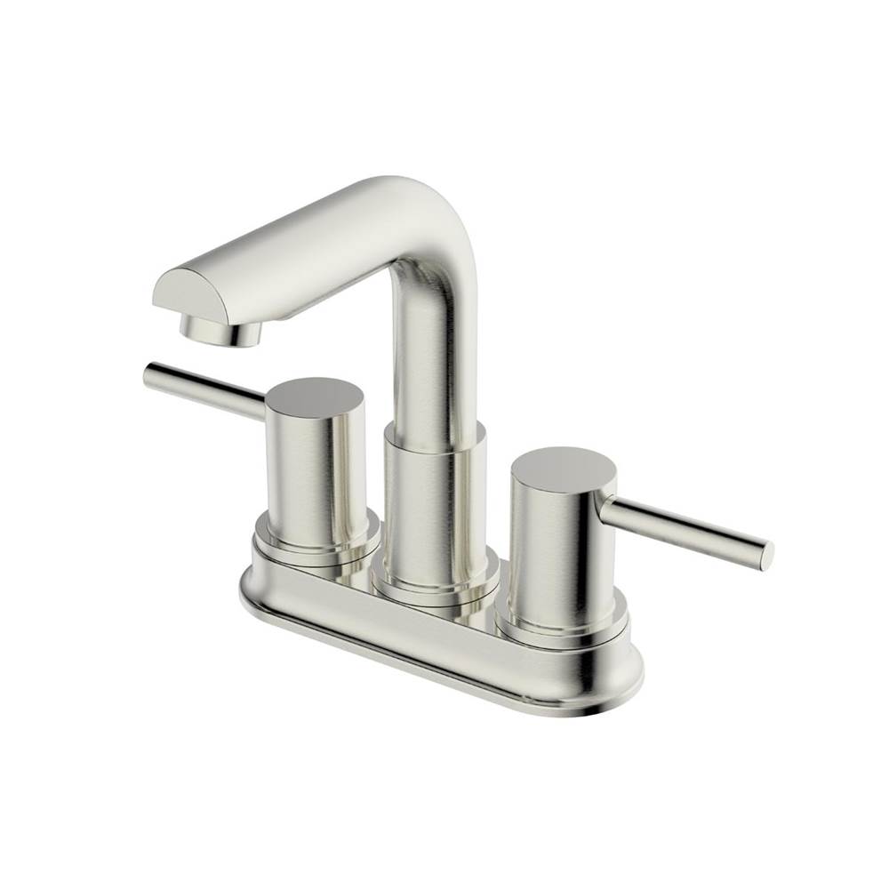 Compass Manufacturing Casmir Brushed Nickel 2 Handle Lavatory Faucet