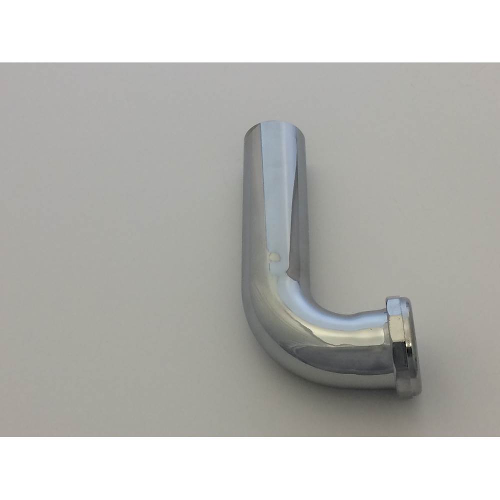 Delany Products 1.5'' X 5'' Flush Elbow W/ Slip Nut And Washer In Chrome Plate