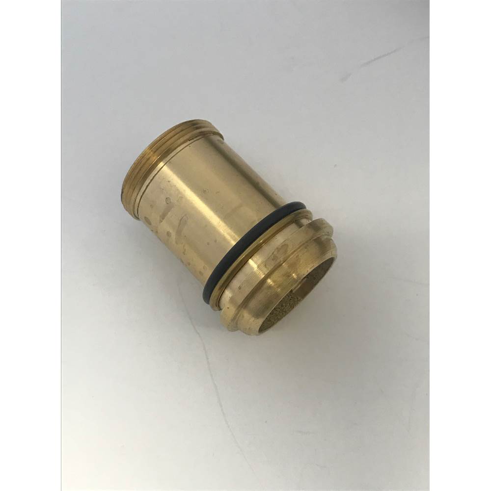 Delany Products Kwikfit Union Tailpiece Casting In Rough Brass - (2'' Overall Length - Allows For
4-1/2'' To 5-1/2'' Centers) For Ground Joint Versions Of Flushboy