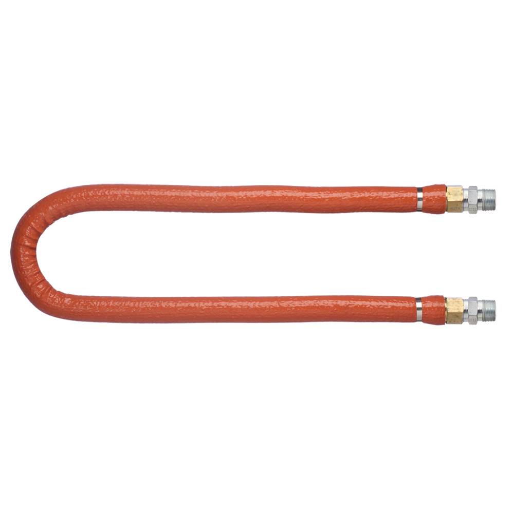 Dormont 3/4 IN ID, 72 In Long, High psi Steam Connector, Orange Insulating Sleeve