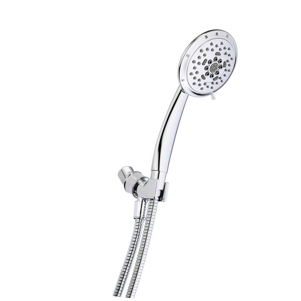 Brushed Nickel DANZE D462038 Florin 5 Function Handshower 2.0gpm Chrome 