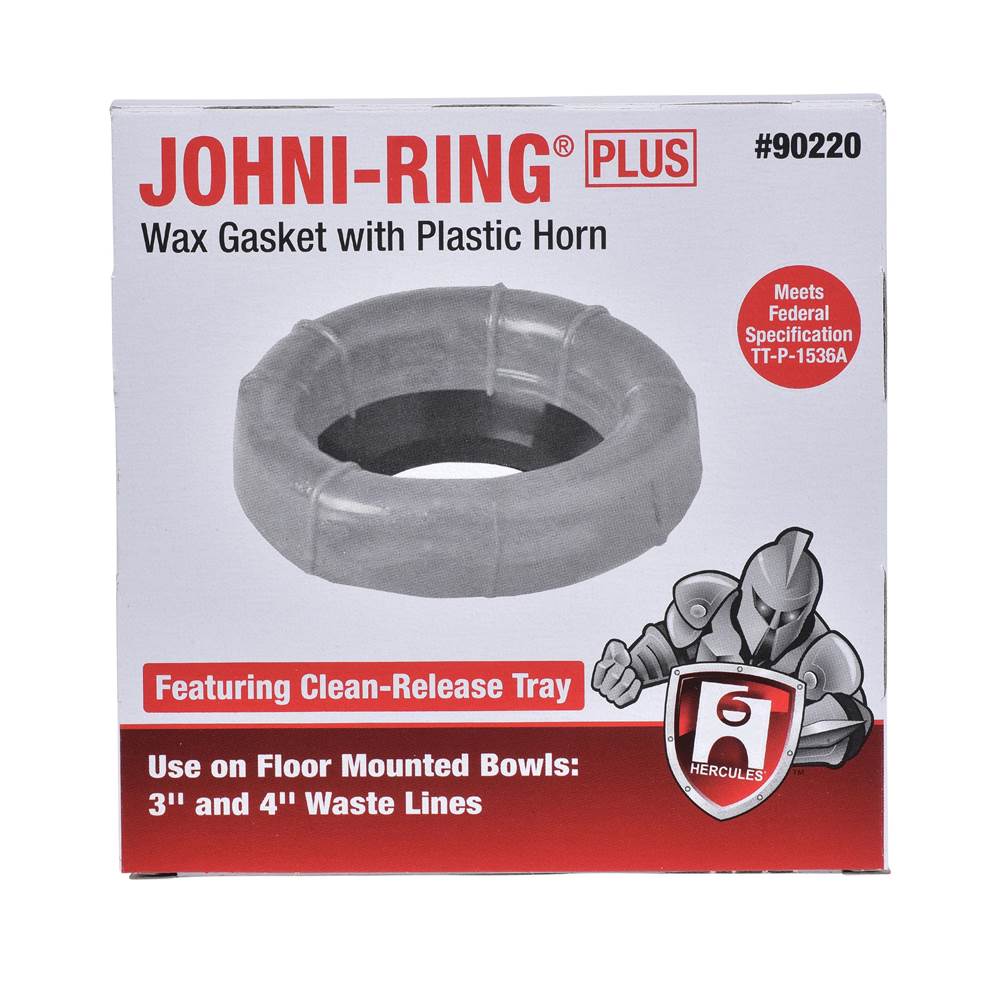 Hercules Johni-Ring Wax Gasket Standard Size With Plastic Horn