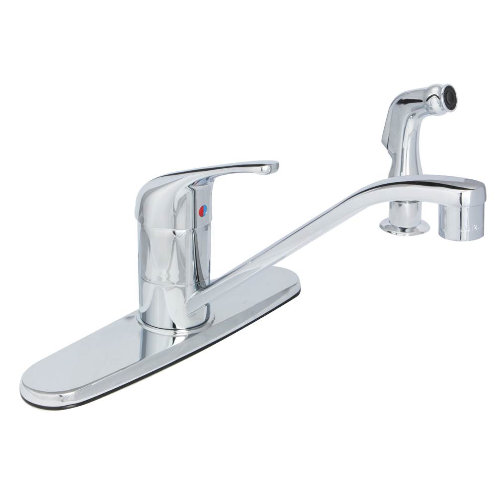 Huntington Brass Kitchen Faucet With Side Sprayer