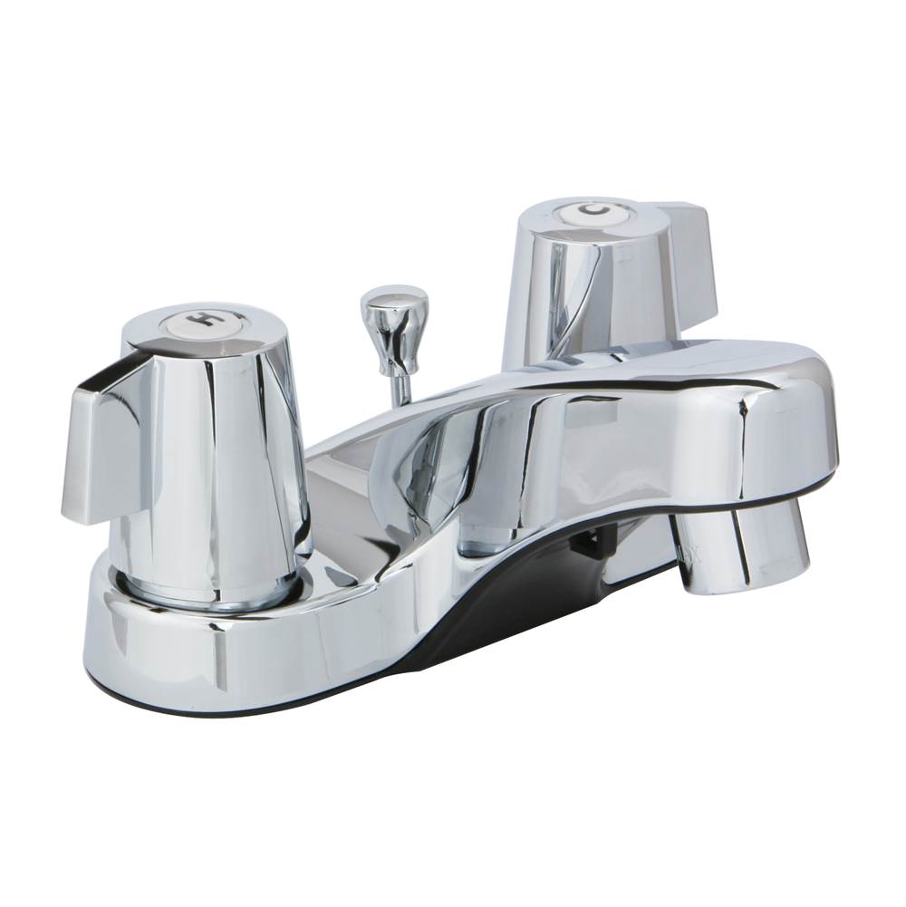 Huntington Brass 4'' Center Set Lavatory Faucet W/ 50/50 Pop-Up, Chrome