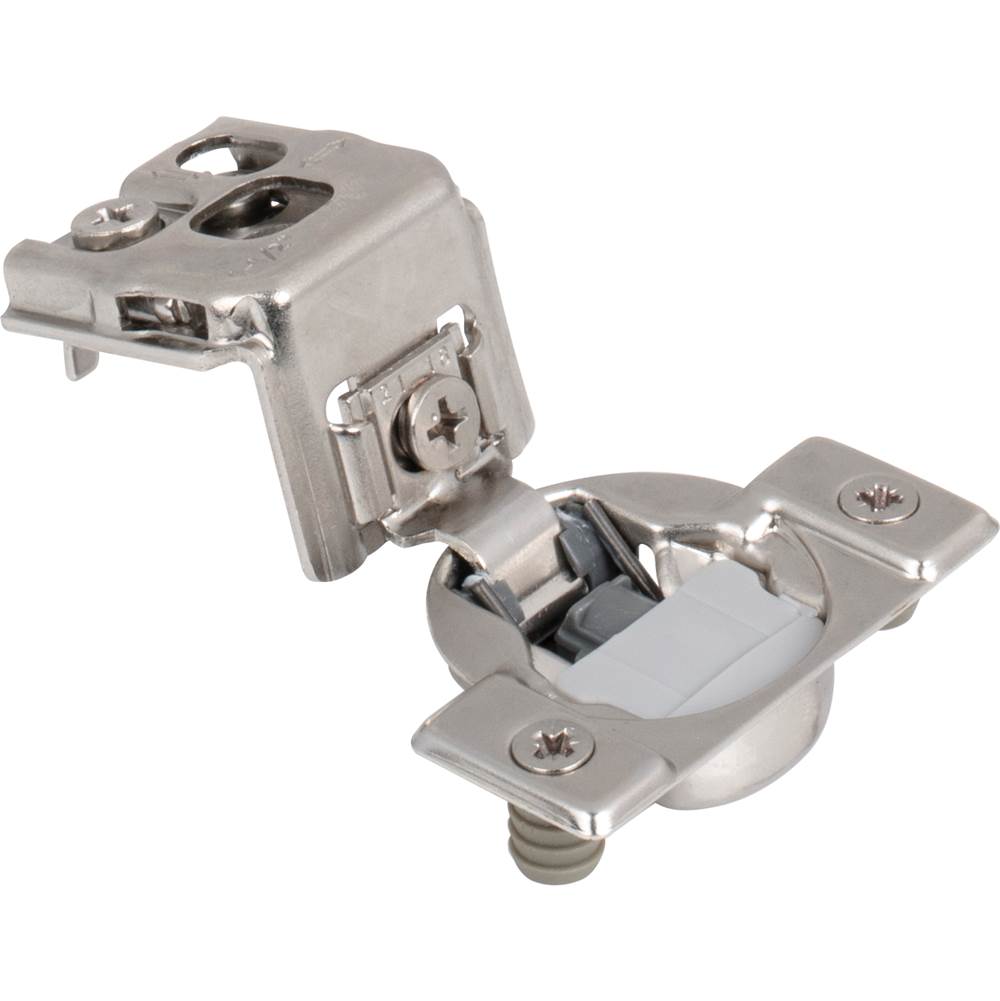 Hardware Resources 105degree 1-1/2'' Overlay Heavy Duty DURA-CLOSE Soft-close Compact Hinge with Press-in 8 mm Dowels