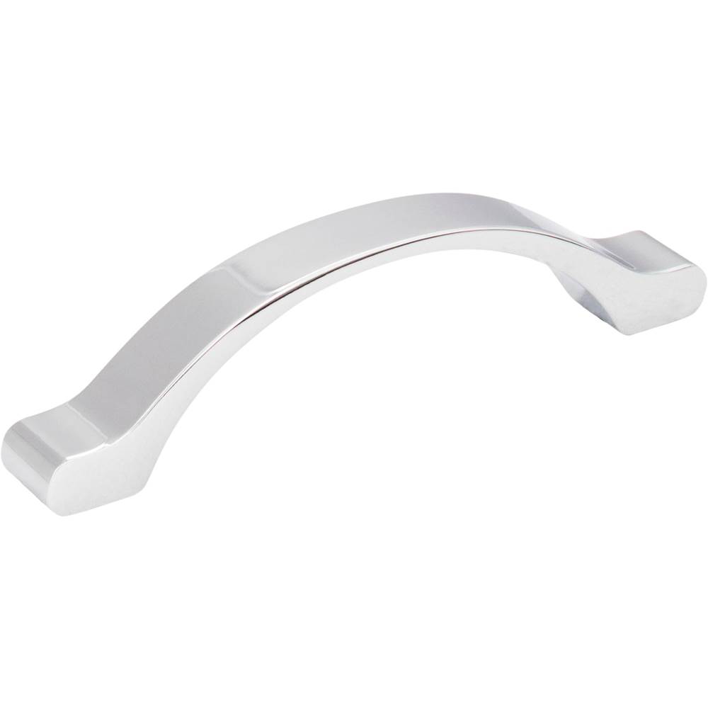 Hardware Resources 96 mm Center-to-Center Polished Chrome Arched Seaver Cabinet Pull