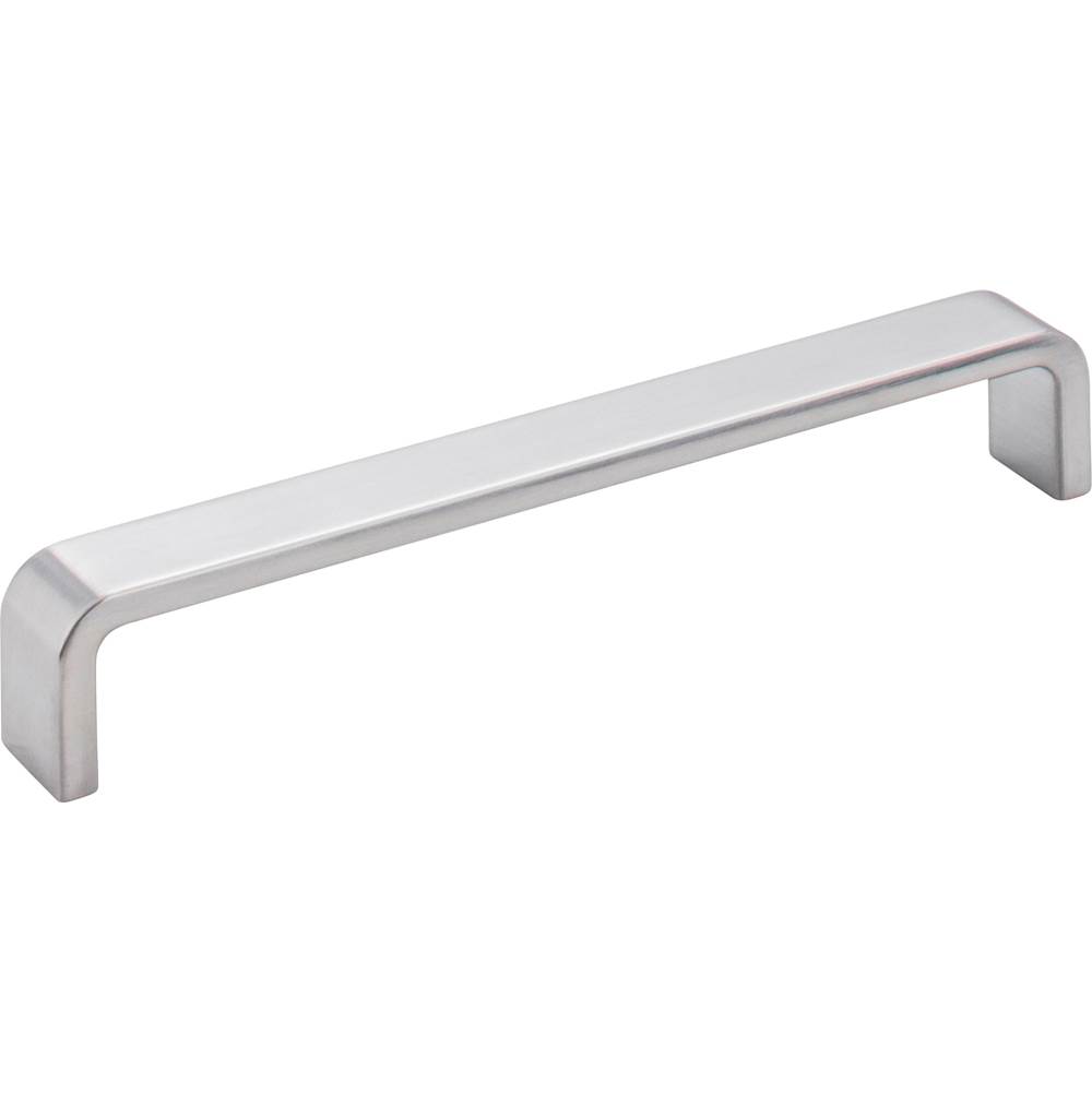 Hardware Resources 160 mm Center-to-Center Brushed Chrome Square Asher Cabinet Pull
