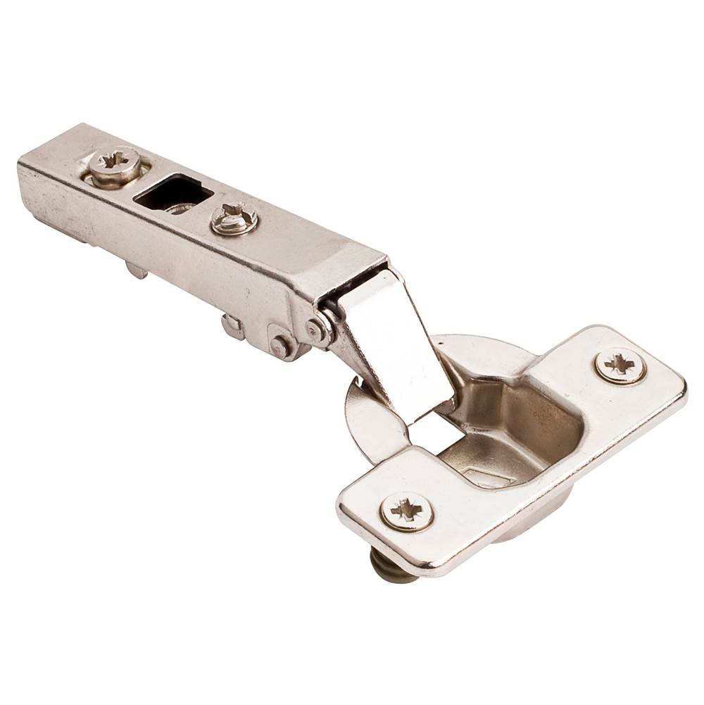 Hardware Resources 110 degree Standard Duty Full Overlay Cam Adjustable Self-close Hinge with Press-in 8 mm Dowels