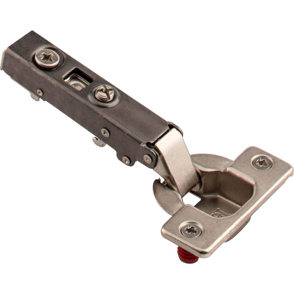 Hardware Resources 110 degree Commercial Grade Full Overlay Cam Adjustable Self-close Hinge with Press-in 8 mm Dowels