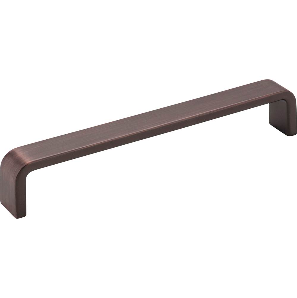 Hardware Resources 160 mm Center-to-Center Brushed Oil Rubbed Bronze Square Asher Cabinet Pull