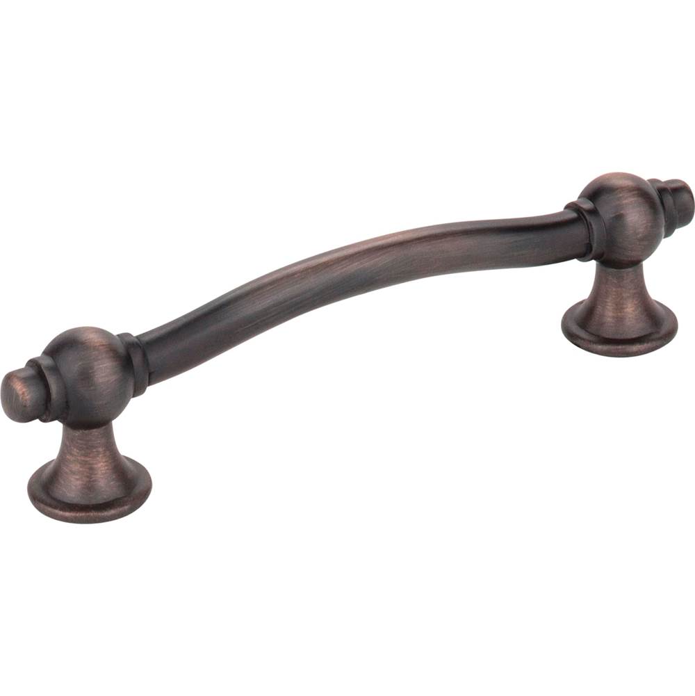 Hardware Resources 96 mm Center-to-Center Brushed Oil Rubbed Bronze Syracuse Cabinet Bar Pull