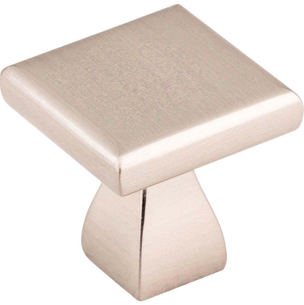Hardware Resources 1'' Overall Length Satin Nickel Square Hadly Cabinet Knob
