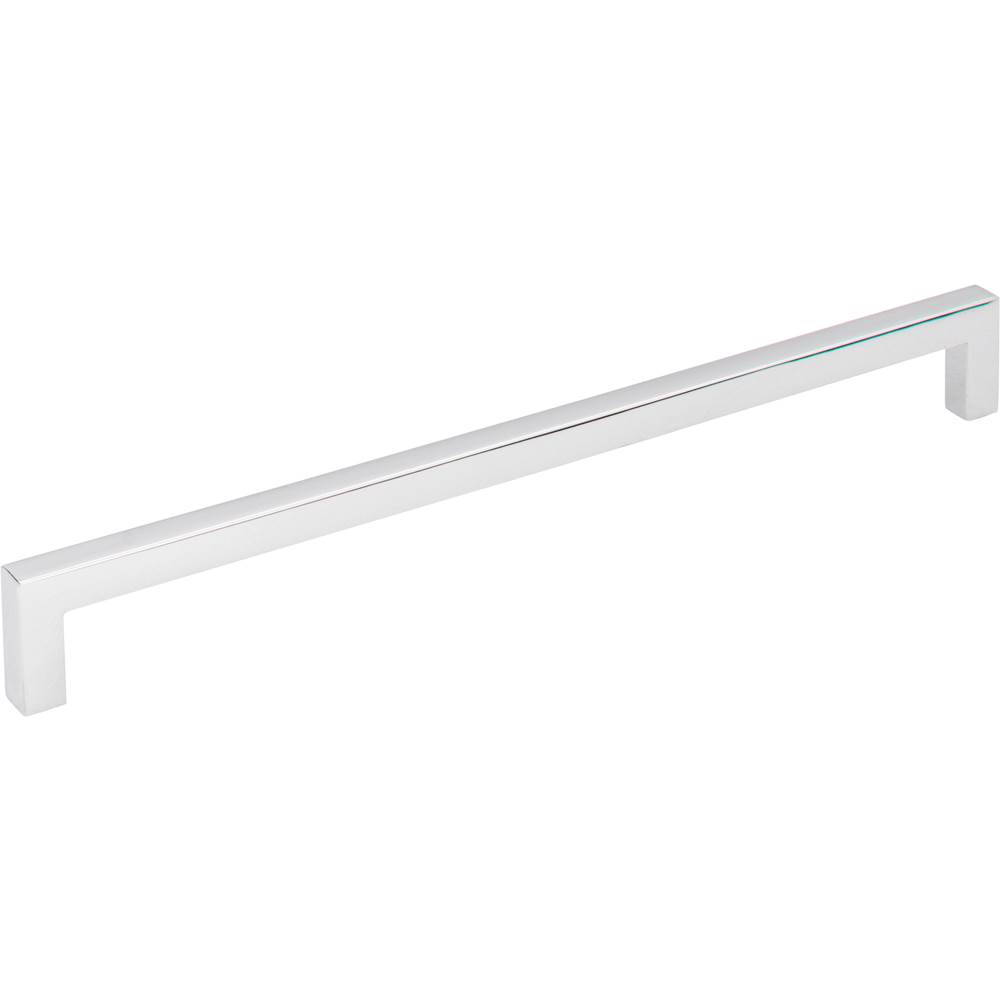 Hardware Resources 224 mm Center-to-Center Polished Chrome Square Stanton Cabinet Bar Pull