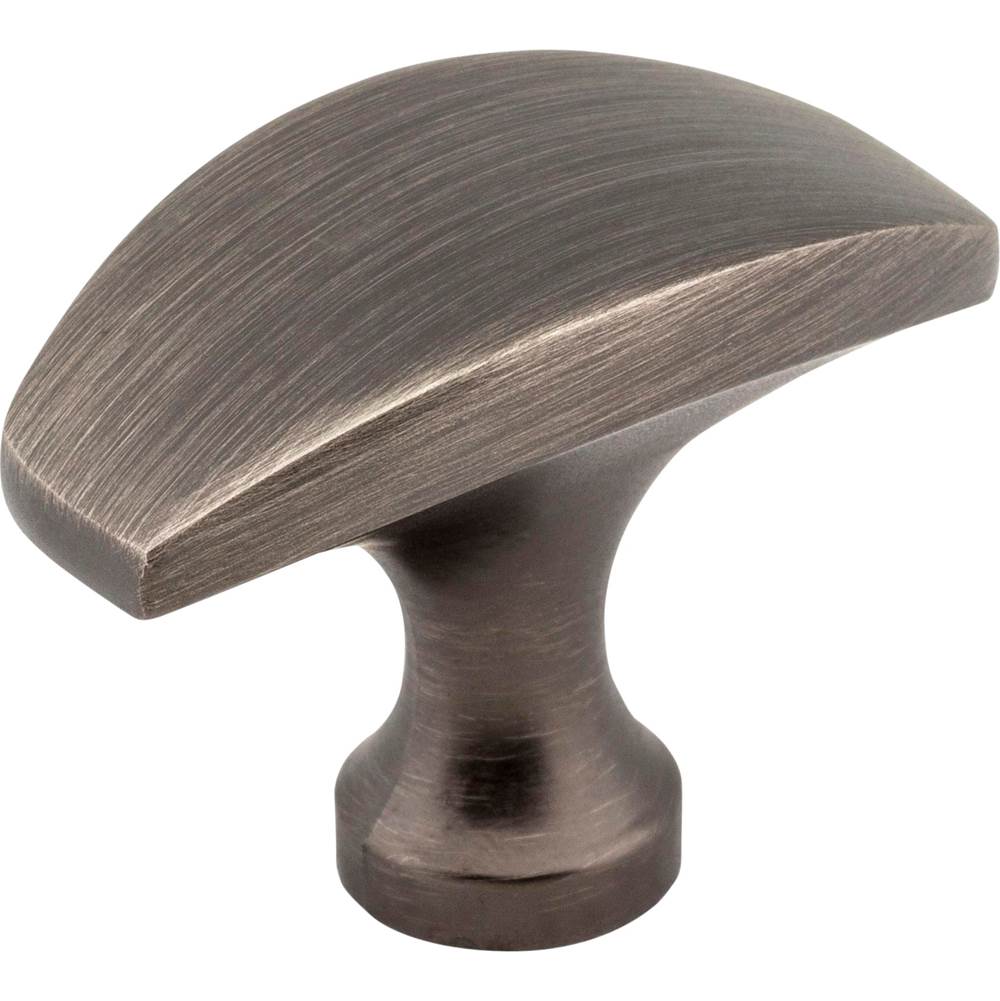 Hardware Resources 1-1/2'' Overall Length Brushed Pewter Cosgrove Cabinet ''T'' Knob