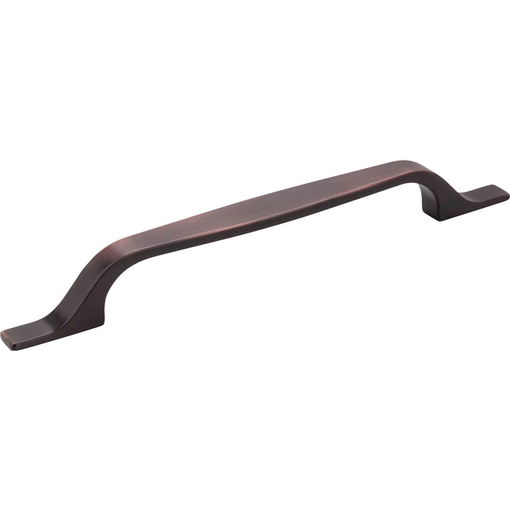 Hardware Resources 160 mm Center-to-Center Brushed Oil Rubbed Bronze Square Cosgrove Cabinet Pull