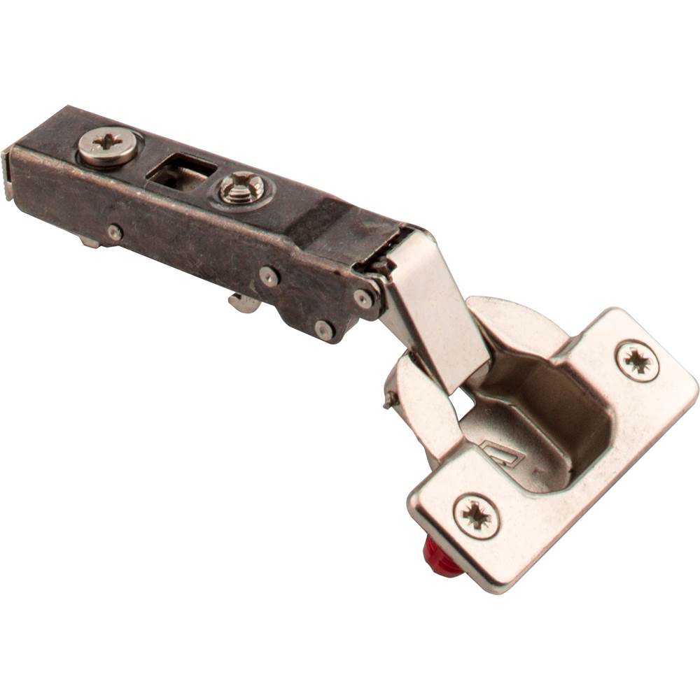 Hardware Resources 125 degree Commercial Grade Full Overlay Cam Adjustable Self-close Hinge with Press-in 8 mm Dowels
