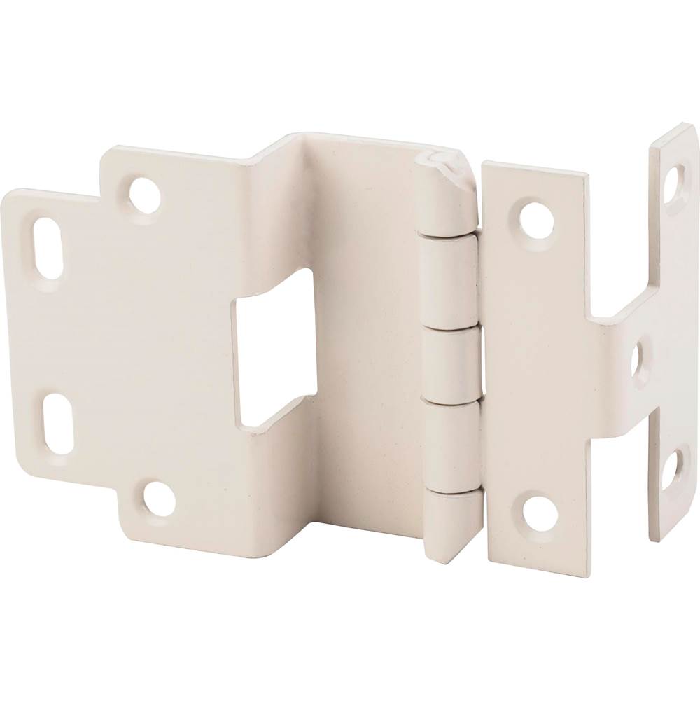 Hardware Resources Institutional 5-Knuckle Non-Mortise Cabinet Hinge - Almond