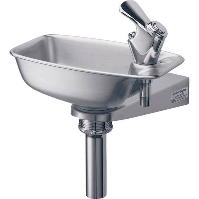 Halsey Taylor Bracket Fountain, Non-Filtered Non-Refrigerated Stainless