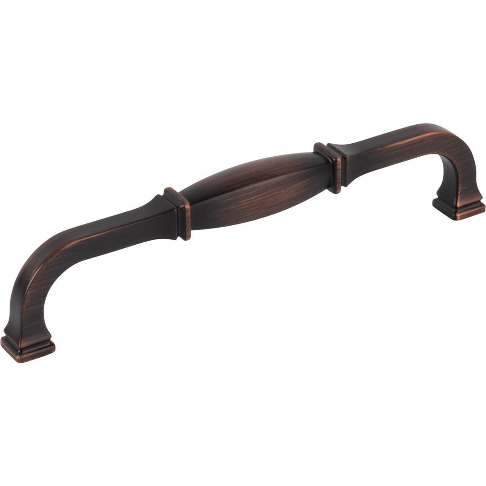 Jeffrey Alexander 160 mm Center-to-Center Brushed Oil Rubbed Bronze Audrey Cabinet Pull