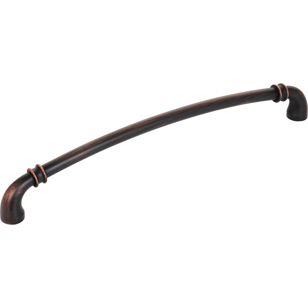 Jeffrey Alexander 224 mm Center-to-Center Brushed Oil Rubbed Bronze Marie Cabinet Pull
