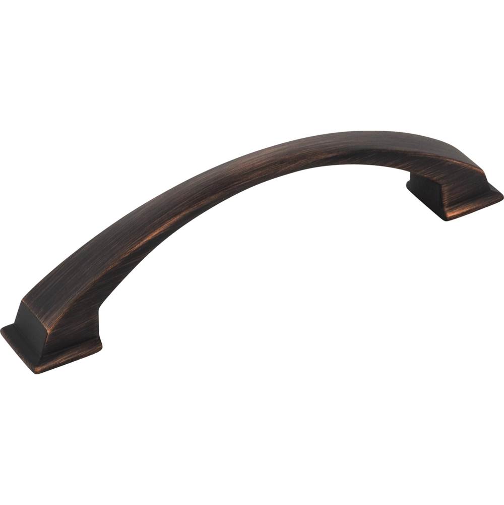 Jeffrey Alexander 128 mm Center-to-Center Brushed Oil Rubbed Bronze Arched Roman Cabinet Pull