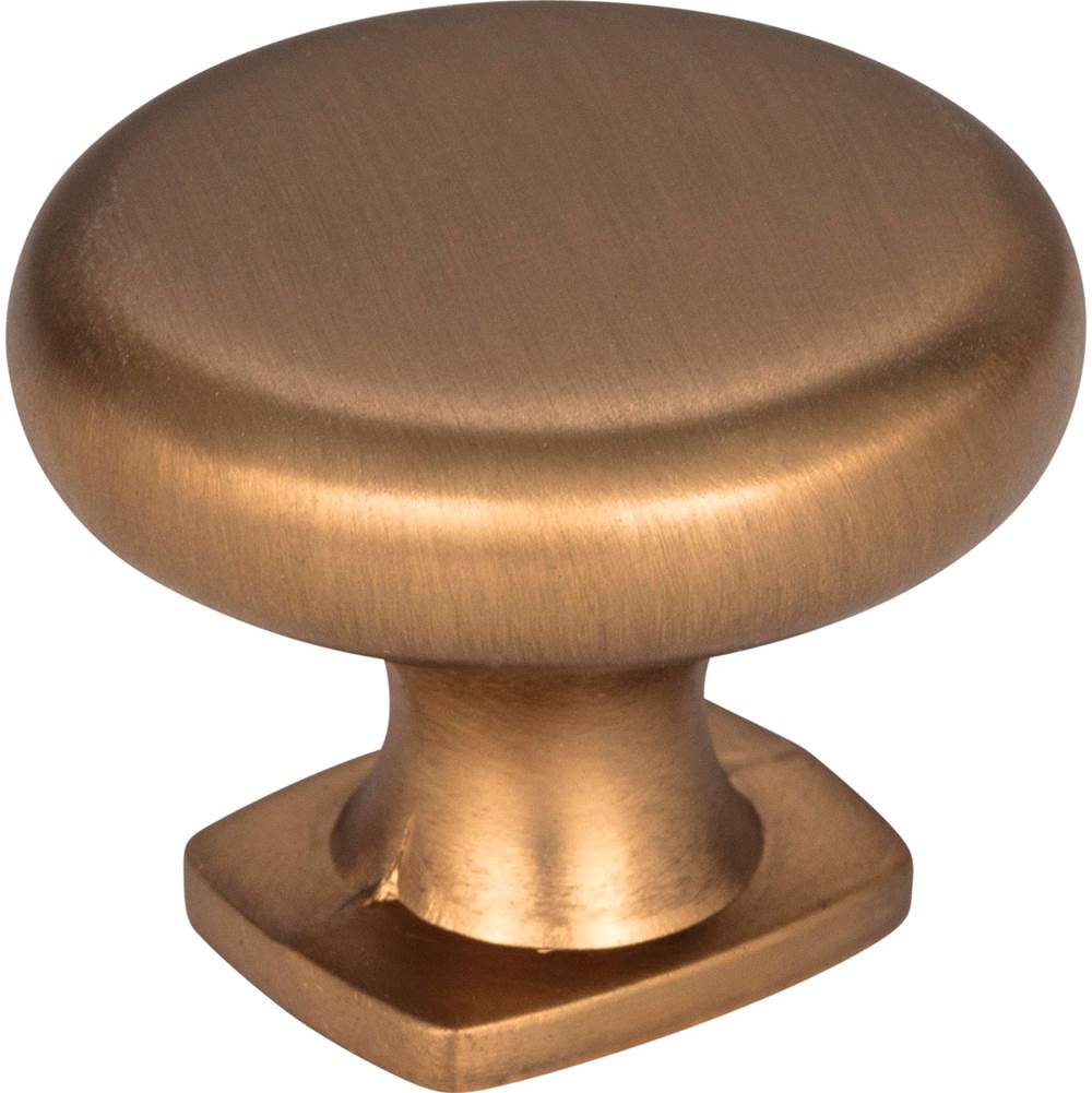 Jeffrey Alexander 1-3/8'' Diameter Satin Bronze Belcastel 1 Cabinet Knob
