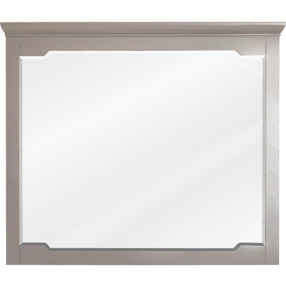 Jeffrey Alexander 40'' W x 1-1/2'' D x 34'' H Grey Chatham mirror
