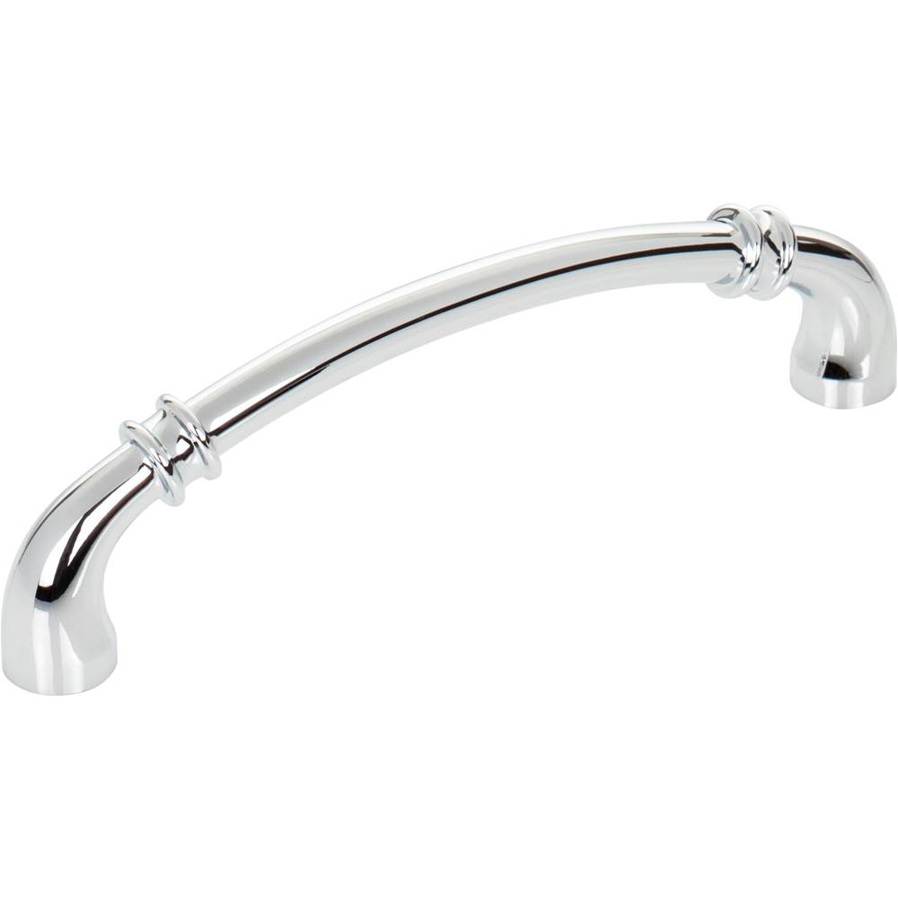 Jeffrey Alexander 128 mm Center-to-Center Polished Chrome Marie Cabinet Pull