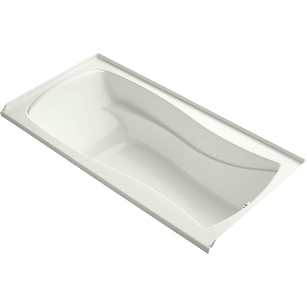 Kohler Mariposa® 72'' x 36'' integral flange Heated BubbleMassage™ air bath with Bask® heated surface and right-hand drain