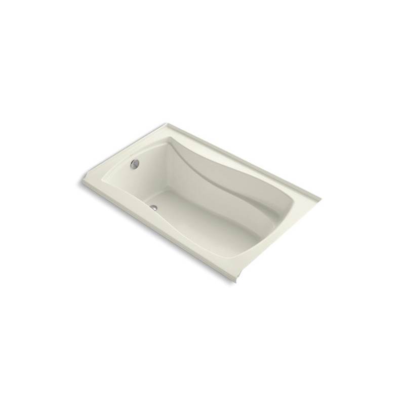 Kohler Mariposa® 60'' x 36'' alcove bath with Bask® heated surface