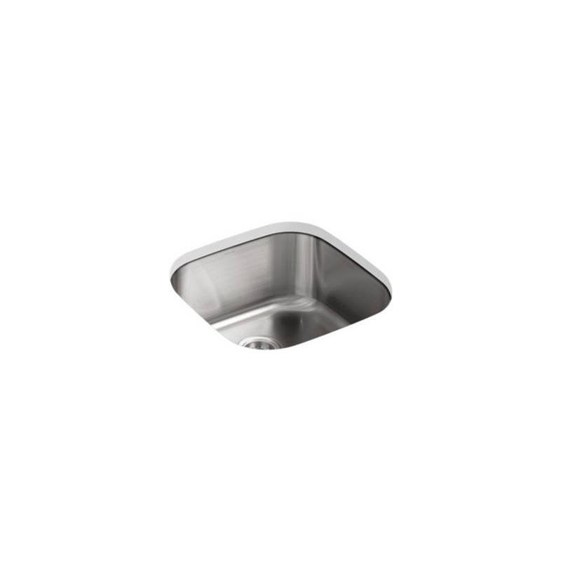 Kohler Undertone® 19-5/8'' x 19-5/8'' x 9-3/4'' Undermount single-bowl extra-large kitchen sink sink